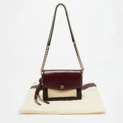 مملوكة مسبقًا حقيبة كتف توري برش روبنسون جلد مختلط متعدد الألوان