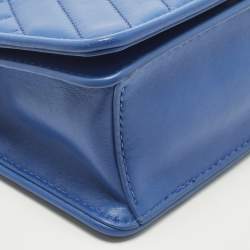 Pre Owned حقيبة كتف توري برش اليكسا جلد أسود