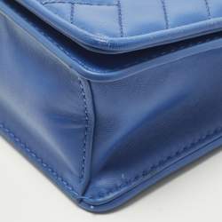 Pre Owned حقيبة كتف توري برش اليكسا جلد أسود