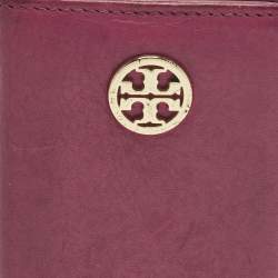 مملوكة مسبقًا حافظة بطاقات توري برش شعار جلد وردي