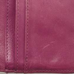 مملوكة مسبقًا حافظة بطاقات توري برش شعار جلد وردي