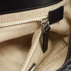 مملوكة مسبقًا حقيبة كتف توري برش كيرا صغيرة قش كروشيه بيج