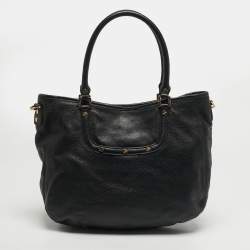 Pre Owned   حقيبة يد توتس تورى برش أماندا جلد بيج 