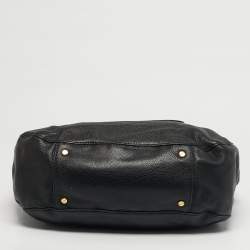 Pre Owned   حقيبة يد توتس تورى برش أماندا جلد بيج 