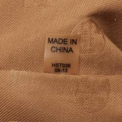 مملوكة مسبقًا حقيبة يد توتس توري برتش ماريون جلد بني مع خياطة جلدية