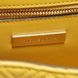 مملوكة مسبقًا حقيبة كتف توري برش كونفيرتبل جلد أصفر  فيلمينغ