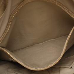 Pre Owned Tory Burch Gold Leather Hobo