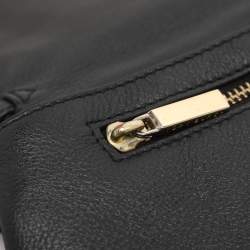 مملوكة مسبقًا Tory Burch Britten Black Leather Shoulder Bag