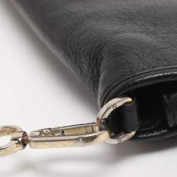 مملوكة مسبقًا Tory Burch Britten Black Leather Shoulder Bag