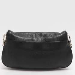 مملوكة مسبقًا Tory Burch Britten Black Leather Shoulder Bag
