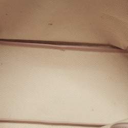 مملوكة مسبقًا حقيبة يد توتس توري برش إيفر ريدي قماش مطلي بطبعات وردي فاتح