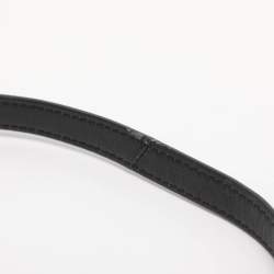 مملوكة مسبقًا Tory Burch Kira Small Black Chevron Leather Crossbody Bag