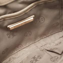 مملوكة مسبقًا حقيبة كلتش محولة جلد بيج توري بورش بومبي