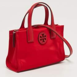 مملوكة مسبقًا حقيبة يد توتس توري برش إيلا نايلون أحمر صغيرة