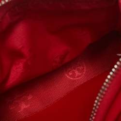 مملوكة مسبقًا حقيبة يد توتس توري برش إيلا نايلون أحمر صغيرة