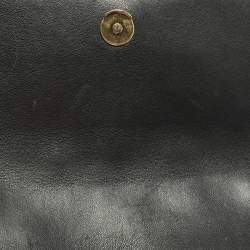 مملوكة مسبقًا حقيبة كتف توري برش جلد سوداء متوسطة فليمنغ