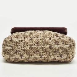 ممل وكة مسبقًا حقيبة كتف توري برش فليمينغ صغيرة جلد مبطن أخضر