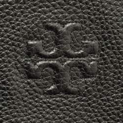 Pre Owned Tory Burch Thea Black Leather Backpack