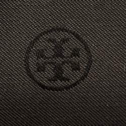 Pre Owned Tory Burch Thea Black Leather Backpack