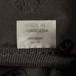 Pre Owned Tory Burch Thea Black Leather Backpack