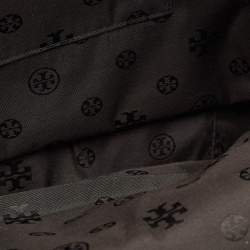 Pre Owned Tory Burch Thea Black Leather Backpack