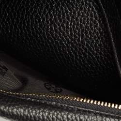 Pre Owned Tory Burch Thea Black Leather Backpack