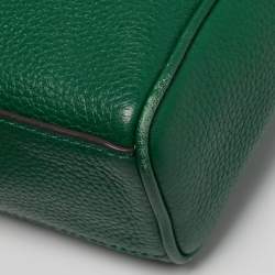 مملوكة مسبقًا حقيبة كروس توري برش جلد أخضر بسحاب ميرسر