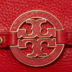 مملوكة مسبقًا حقيبة كروس توري برش أماندا جلد وردي صغيرة