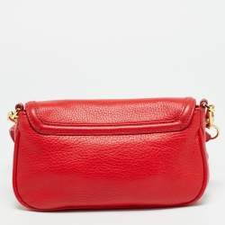 مملوكة مسبقًا حقيبة كروس توري برش أماندا جلد وردي صغيرة