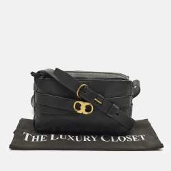 مملوكة مسبقًا حقيبة كاميرا توري بورش جميني لينك جلد أسود كروس بودي