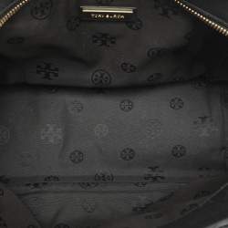 Pre Owned Tory Burch Alexa Black Leather Satchel