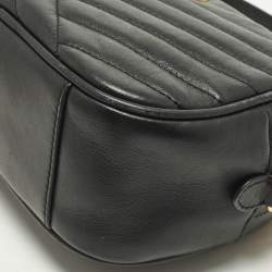 Pre Owned حقيبة كروس توري برش كيرا جلد مبطن أسود للكاميرا