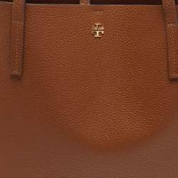 مملوكة مسبقًا Tory Burch Blake Brown Leather Tote