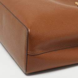 مملوكة مسبقًا Tory Burch Blake Brown Leather Tote