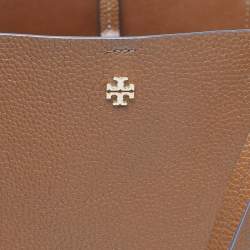 مملوكة مسبقًا Tory Burch Blake Brown Leather Tote
