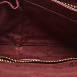 مملوكة مسبقًا Tory Burch Alexa Combo Red Leather Crossbody Bag