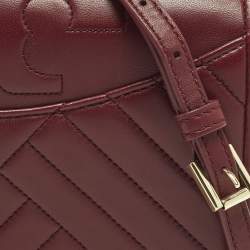 مملوكة مسبقًا Tory Burch Alexa Combo Red Leather Crossbody Bag