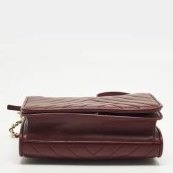 مملوكة مسبقًا Tory Burch Alexa Combo Red Leather Crossbody Bag