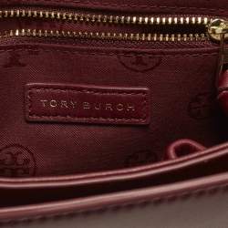 مملوكة مسبقًا Tory Burch Alexa Combo Red Leather Crossbody Bag