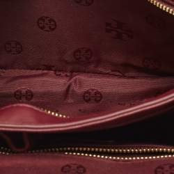 مملوكة مسبقًا Tory Burch Alexa Combo Red Leather Crossbody Bag