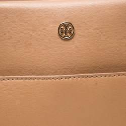 Tory Burch Brown Leather Large Parker Tote