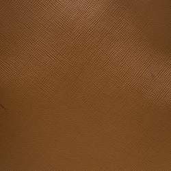 مملوكة مسبقًا Tory Burch Brown Leather Double Zip Robinson Tote 