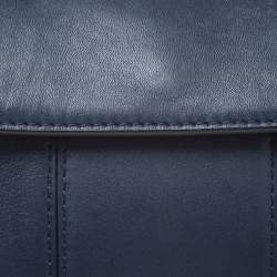 مملوكة مسبقًا حقيبة كروس توري برش جلد زرقاء