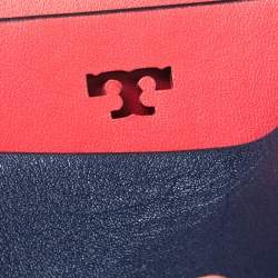 مملوكة مسبقًا حقيبة كروس توري برش جلد زرقاء