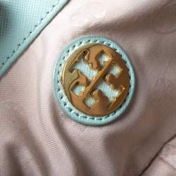 Pre Owned Tory Burch Lime Green Leather Robinson Crossbody Bag