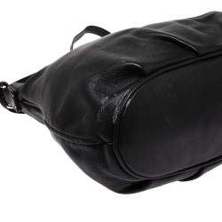 مملوكة مسبقًا Tory Burch Black Leather Thea Hobo