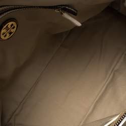 مملوكة مسبقًا Tory Burch Multicolor Floral Print Coated Canvas Large Robinson Dome Satchel