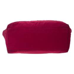 مملوكة مسبقًا Tory Burch Fuchsia Nylon Marion Shopper Tote