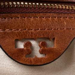 Pre Owned Tory Burch Multicolor Snakeskin and Leather Farah Patchwork Hobo