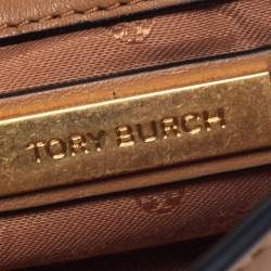 مملوكة مسبقًا Tory Burch Caramel Brown Leather Mini Alexa Crobssbody Bag